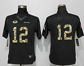 Women Limited Nike Green Bay Packers #12 Aaron Rodgers Anthracite Salute to Service Stitched Jersey,baseball caps,new era cap wholesale,wholesale hats
